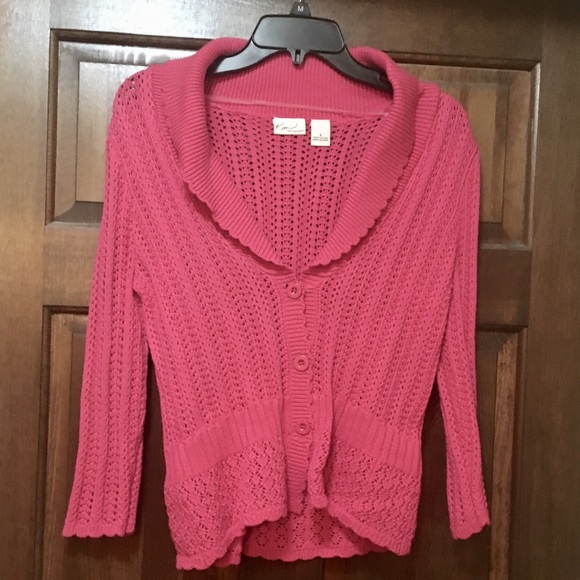 🔥$5 Deal 2+items./ Kim Rogers Hot Pink Top - Picture 1 of 5